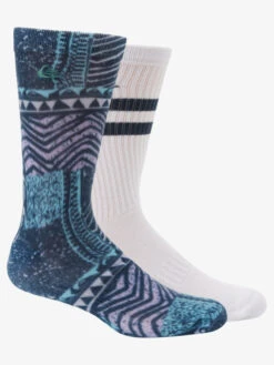 Quiksilver Blow Out - Pack De 2 Chaussettes Pour Homme