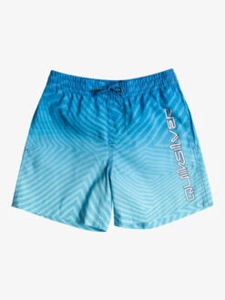 Quiksilver Everyday Warped Logo 14" - Short De Bain Pour Garçon 8-16 Ans