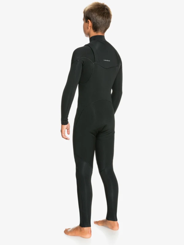 Quiksilver 4/3mm Everyday Sessions - Combinaison Chest Zip Pour Garçon – Image 9