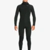 Quiksilver 4/3mm Everyday Sessions - Combinaison De Surf à Capuche Avec Zip Poitrine Pour Garçon