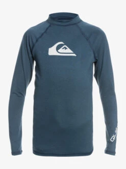 Quiksilver All Time - Lycra Manches Longues UPF 50 Pour Garçon 8-16 Ans