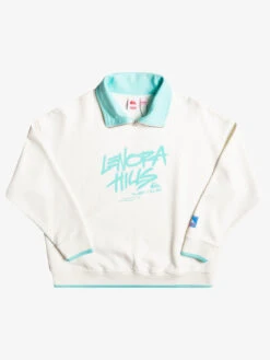 Quiksilver X Stranger Things Lenora 2022 - Sweat à Demi-zip Pour Femme
