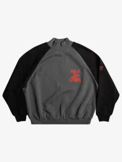 Quiksilver X Stranger Things Upside Down 2022 - Sweat Oversized Pour Femme