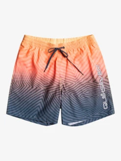 Quiksilver Everyday Warped Logo 17" - Short De Bain Pour Homme