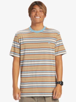 Quiksilver Geller Stripe - T-shirt Pour Homme