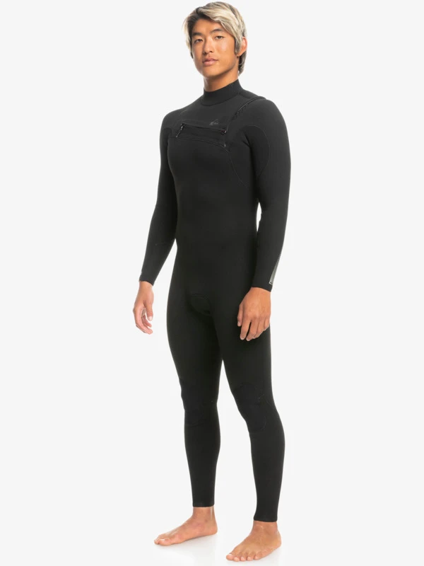 Quiksilver 4/3mm Highline - Combinaison De Surf Zip Poitrine Pour Homme – Image 2
