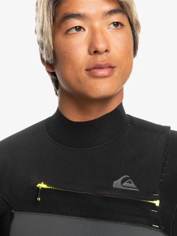 Quiksilver 4/3mm Highline - Combinaison De Surf Zip Poitrine Pour Homme – Image 4