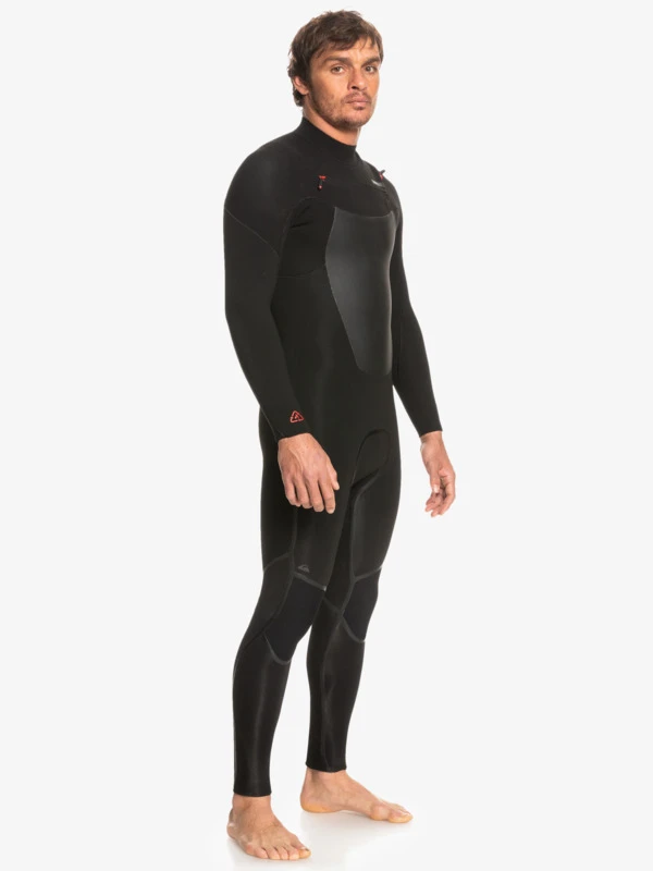 Quiksilver 5/4/3mm Marathon Sessions - Combinaison De Surf Zip Poitrine Pour Homme – Image 2