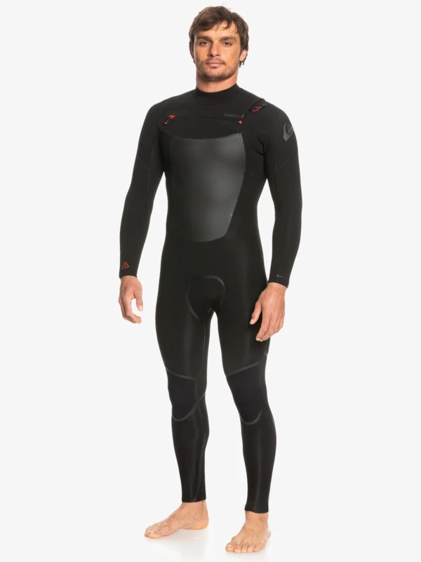 Quiksilver 5/4/3mm Marathon Sessions - Combinaison De Surf Zip Poitrine Pour Homme – Image 3