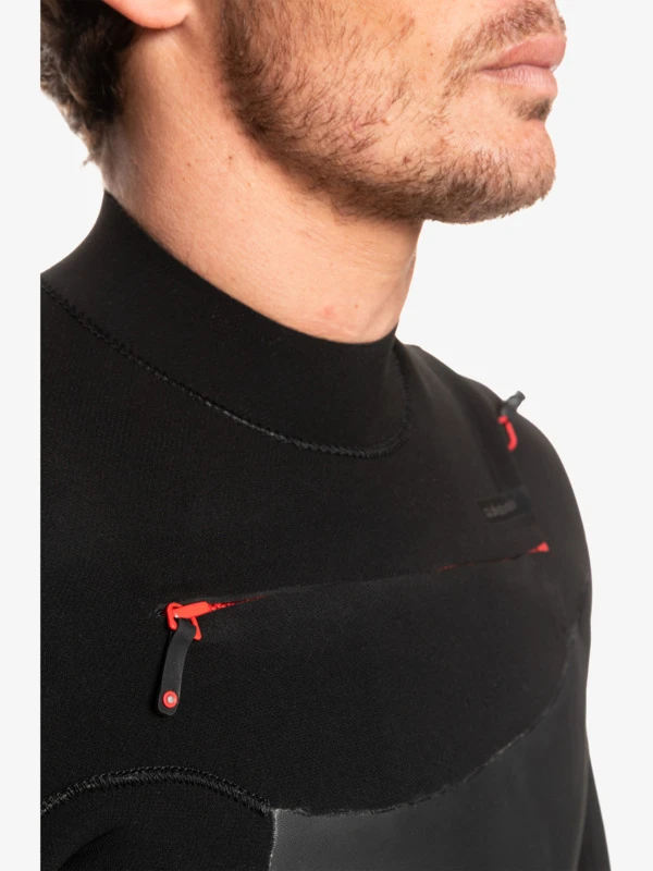 Quiksilver 5/4/3mm Marathon Sessions - Combinaison De Surf Zip Poitrine Pour Homme – Image 6