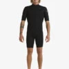 Quiksilver 2/2mm Everyday Sessions - Springsuit Manches Courtes Back Zip Pour Homme