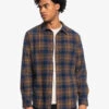 Quiksilver Ganaway Stretch 2022 - Chemise à Manches Longues En Flanelle Pour Homme