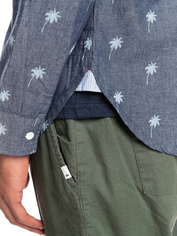 Quiksilver Palms Emea 2022 - Chemise Manches Longues Pour Homme – Image 4