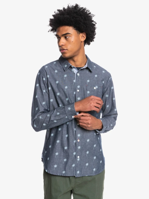 Quiksilver Palms Emea 2022 - Chemise Manches Longues Pour Homme – Image 5
