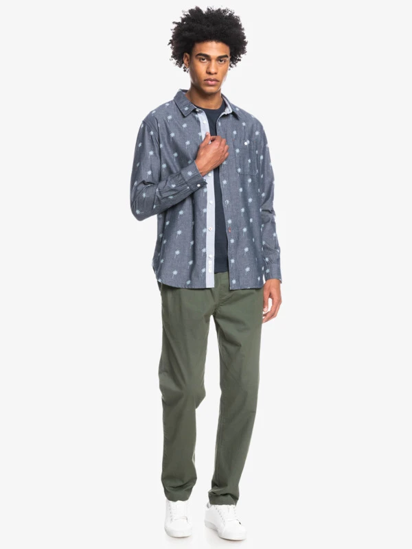 Quiksilver Palms Emea 2022 - Chemise Manches Longues Pour Homme – Image 6