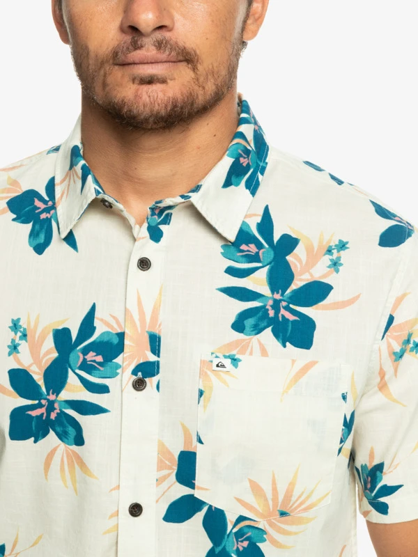 Quiksilver Holidazed - Chemise Manches Courtes Pour Homme – Image 3