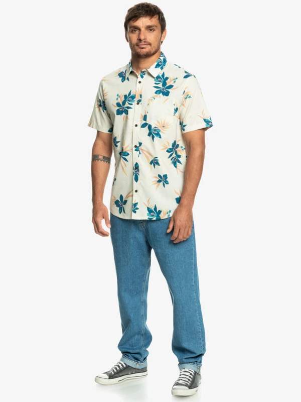 Quiksilver Holidazed - Chemise Manches Courtes Pour Homme – Image 4