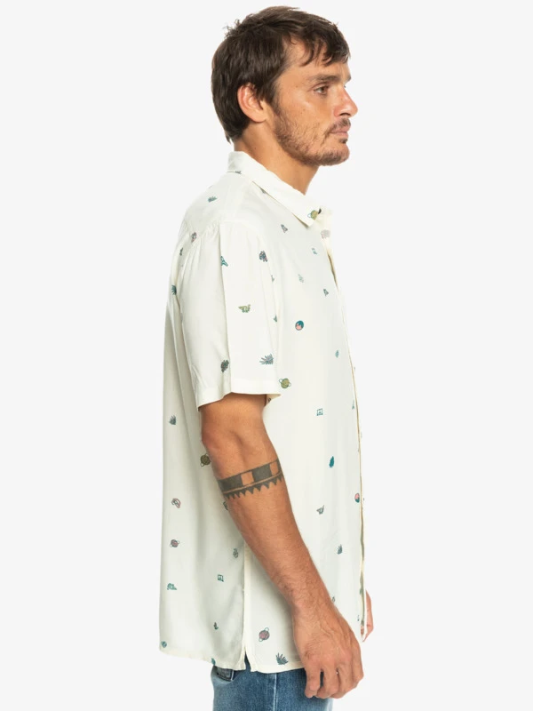 Quiksilver Minimark - Chemise Manches Courtes Pour Homme – Image 3