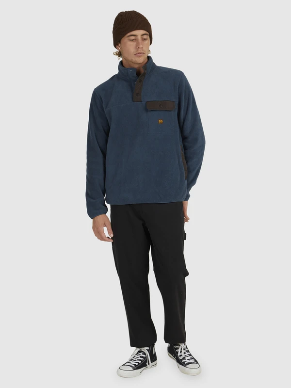 Quiksilver Tempt - Sweat à Capuche Demi-zip Pour Homme – Image 3